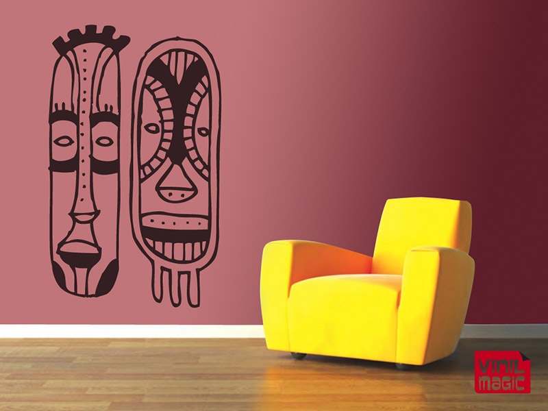 Mascara africana uno