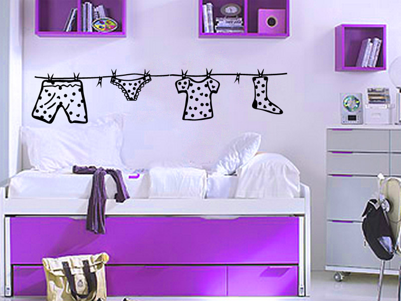 Tendedero ropita topitos