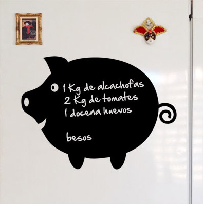 Cerdito pizarra