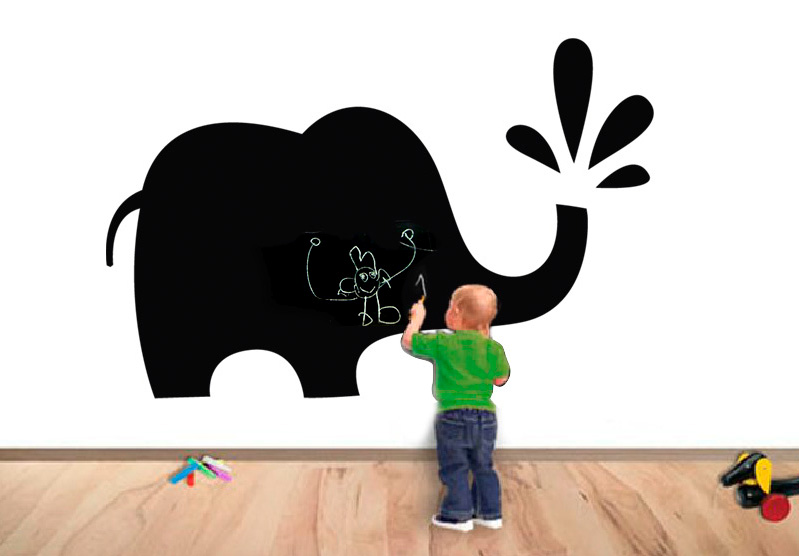 Elefante pizarra