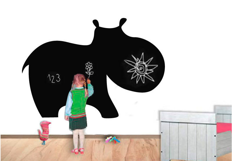 Hipopótamo dos pizarra